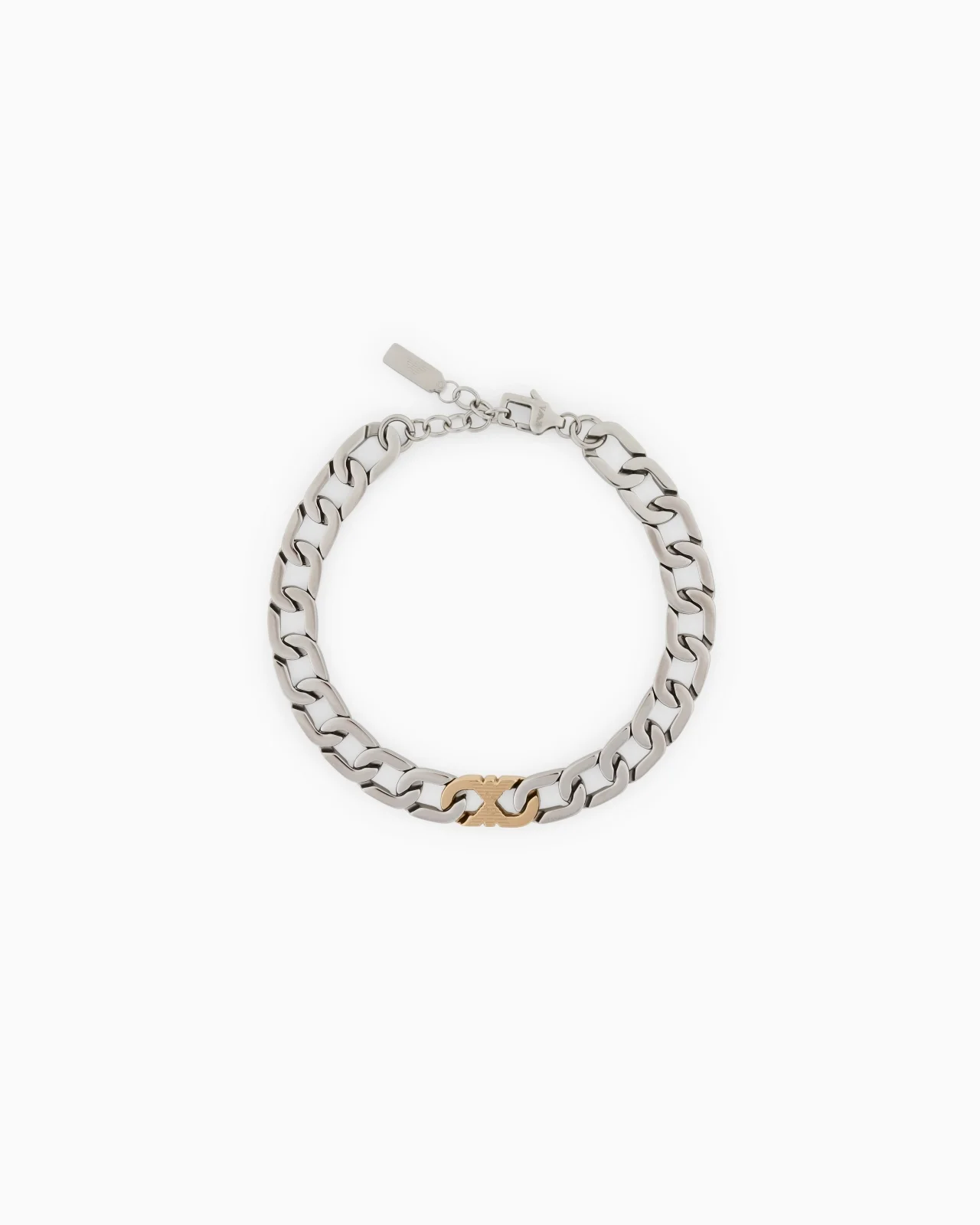 EMPORIO ARMANI STAINLESS STEEL CHAIN BRACELET - 1