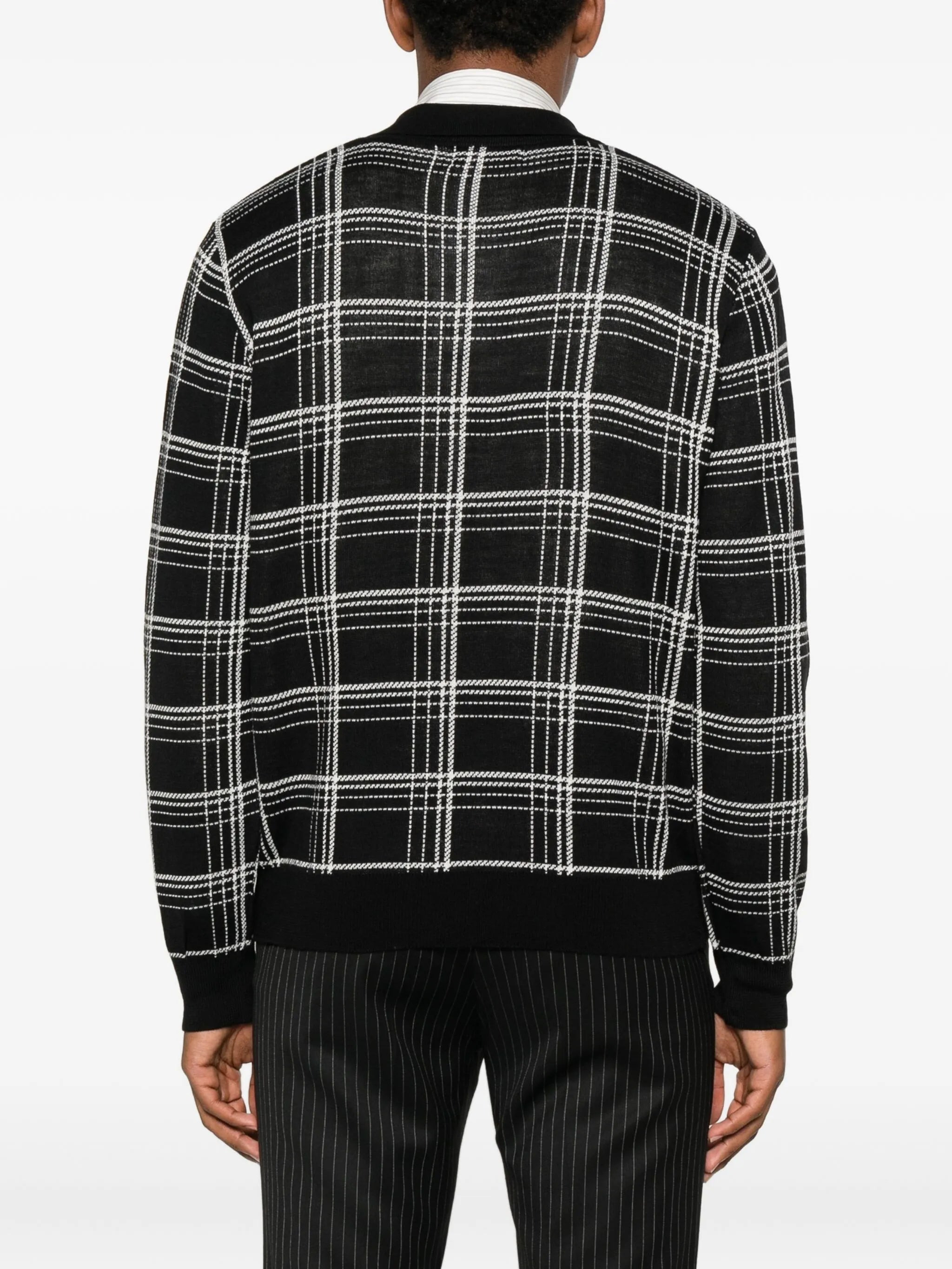 Ernest W. Baker Checked Polo Shirt - 3