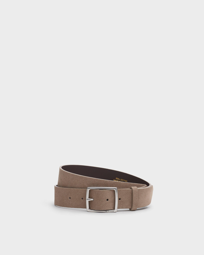 Rugged Italian Suede Belt 1