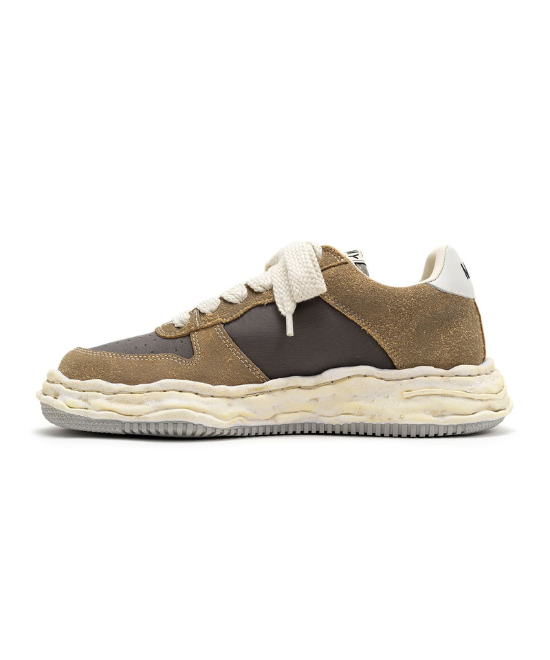 "WAYNE" OG Sole Mix Material Low-top Sneaker 16