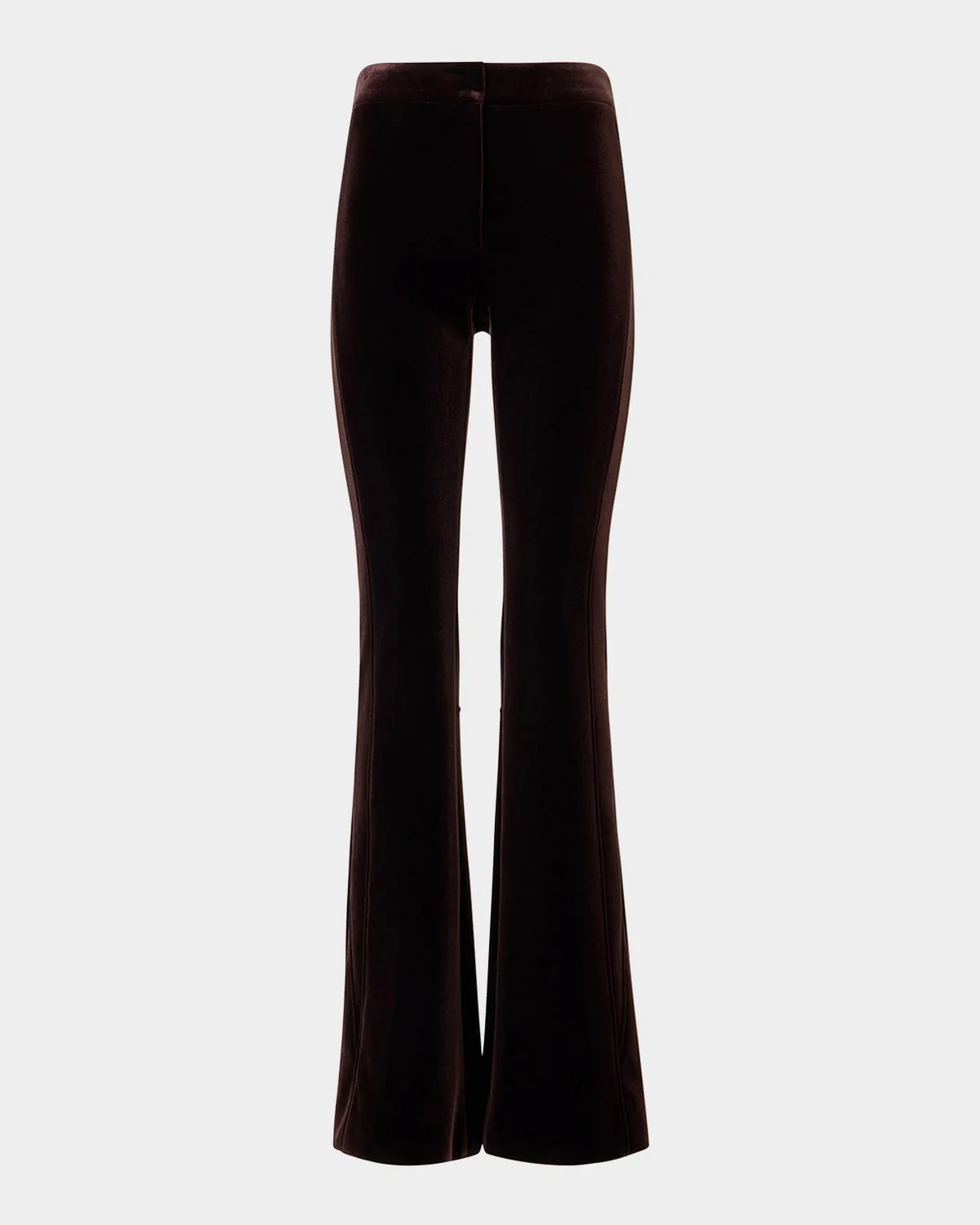 Faris Neoprene Velvet Bootcut-Leg Pants - 1