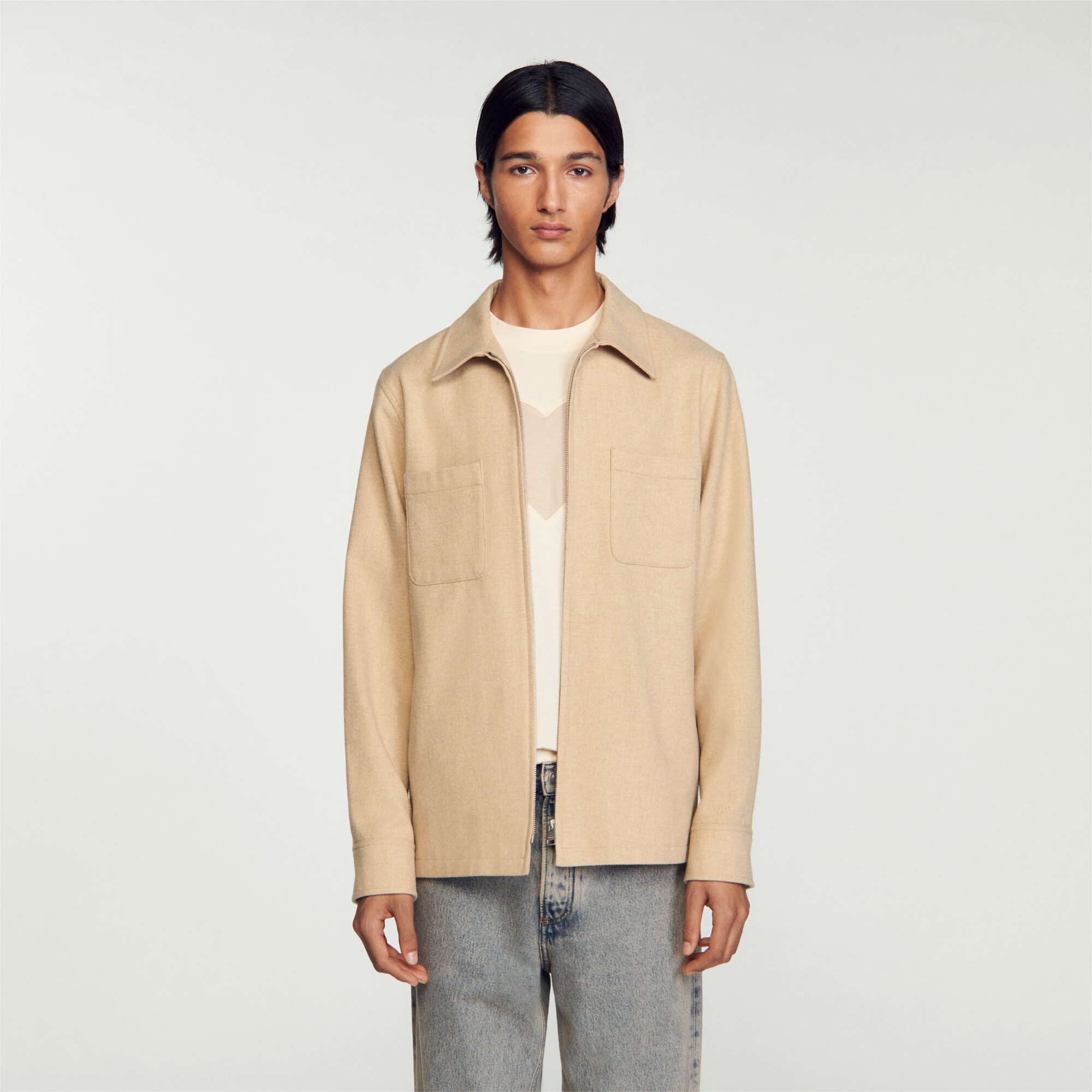 WOOL OVERSHIRT - 5