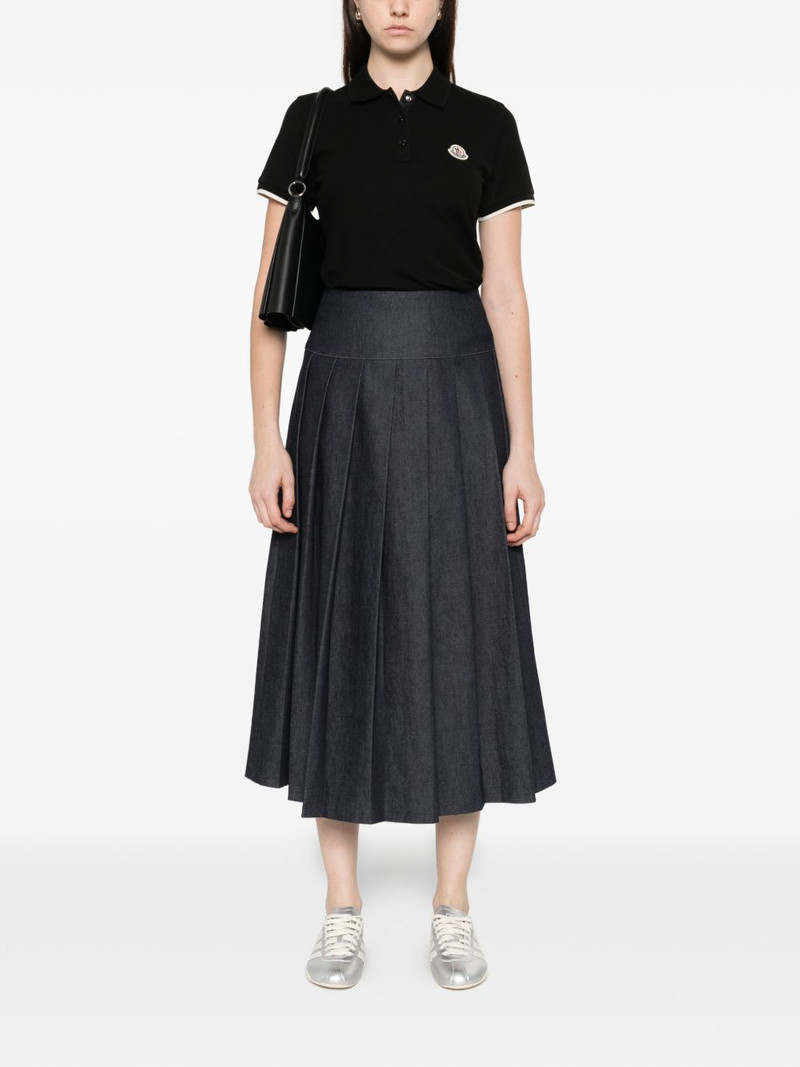 Moncler logo polo T-shirt outlook