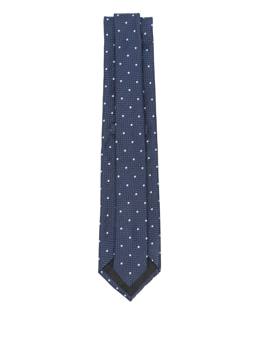 herringbone-dot tie - 2
