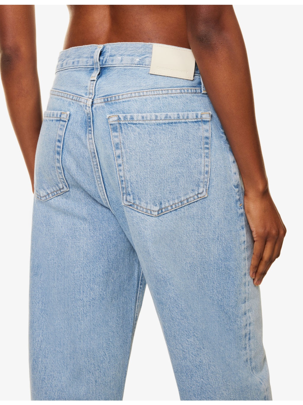 Miro barrel-leg relaxed-fit high-rise denim jeans - 5