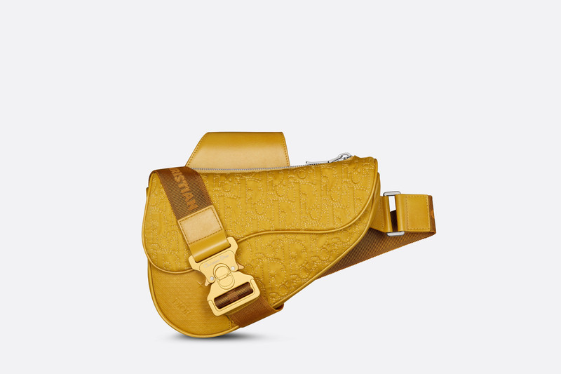 DIOR AND STONE ISLAND Saddle Bag — LIMITED AND NUMBERED EDITION 1