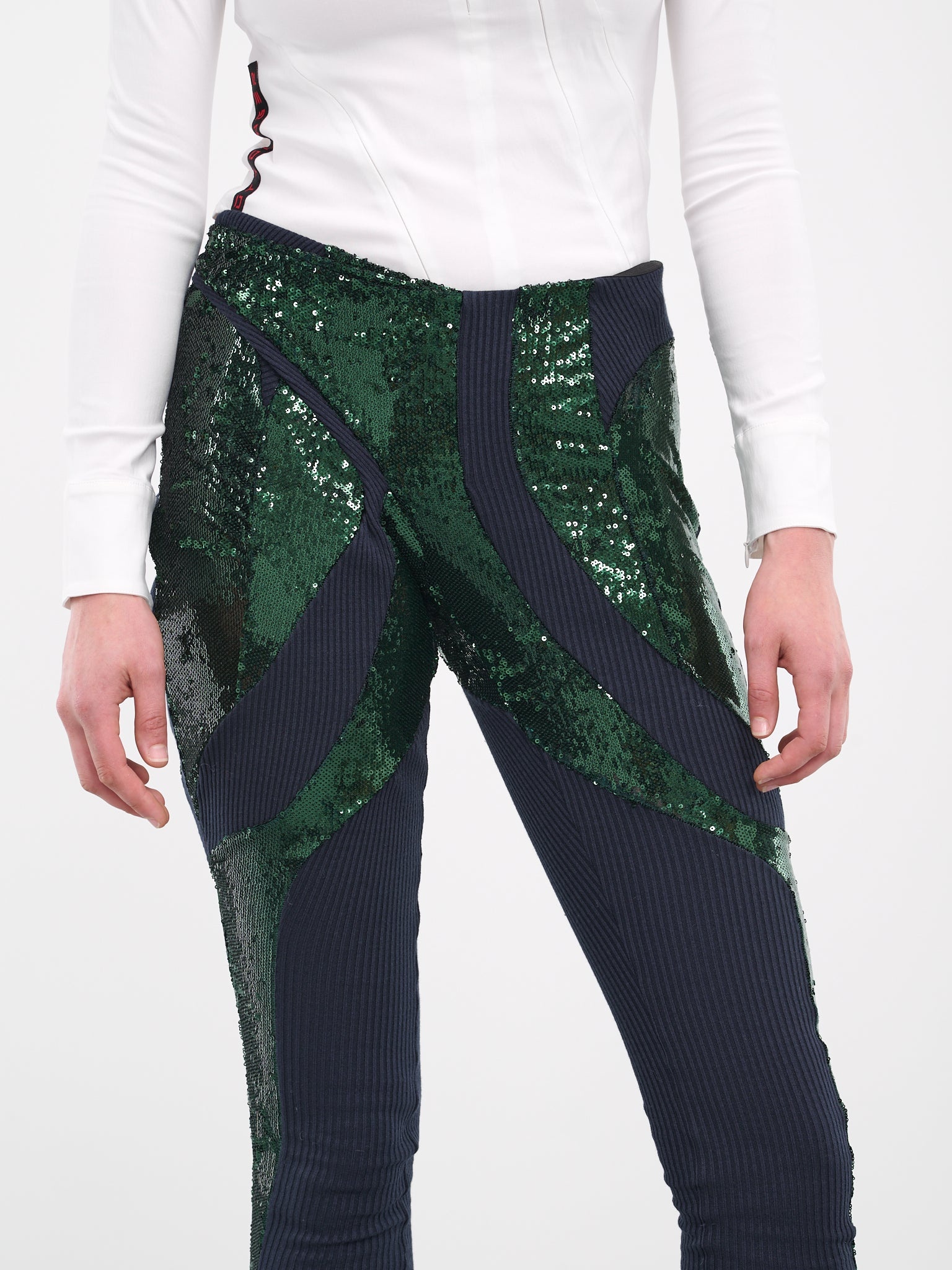 Sequin Knit Leggings - 4