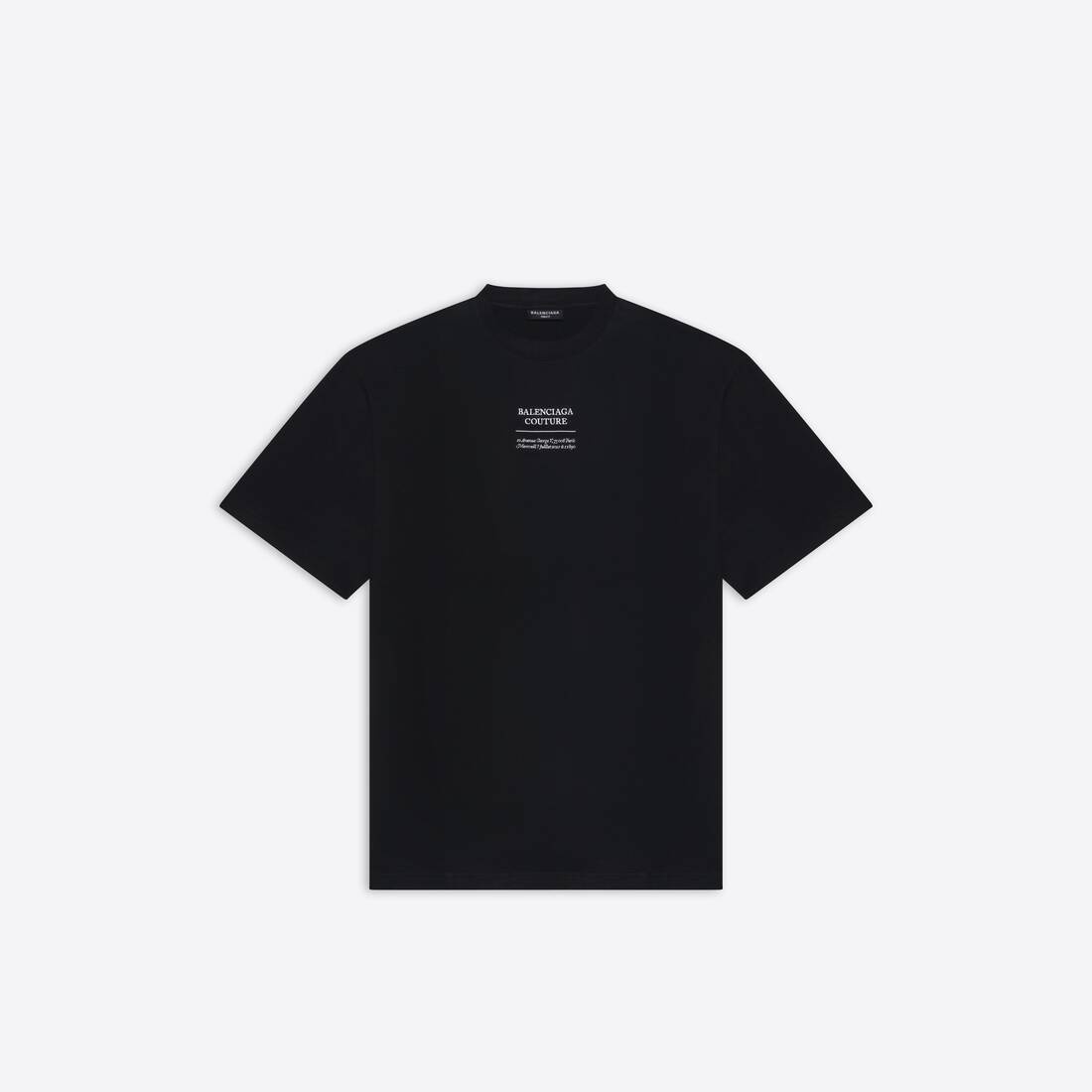 Men's Couture Boxy T-shirt in Black - 1