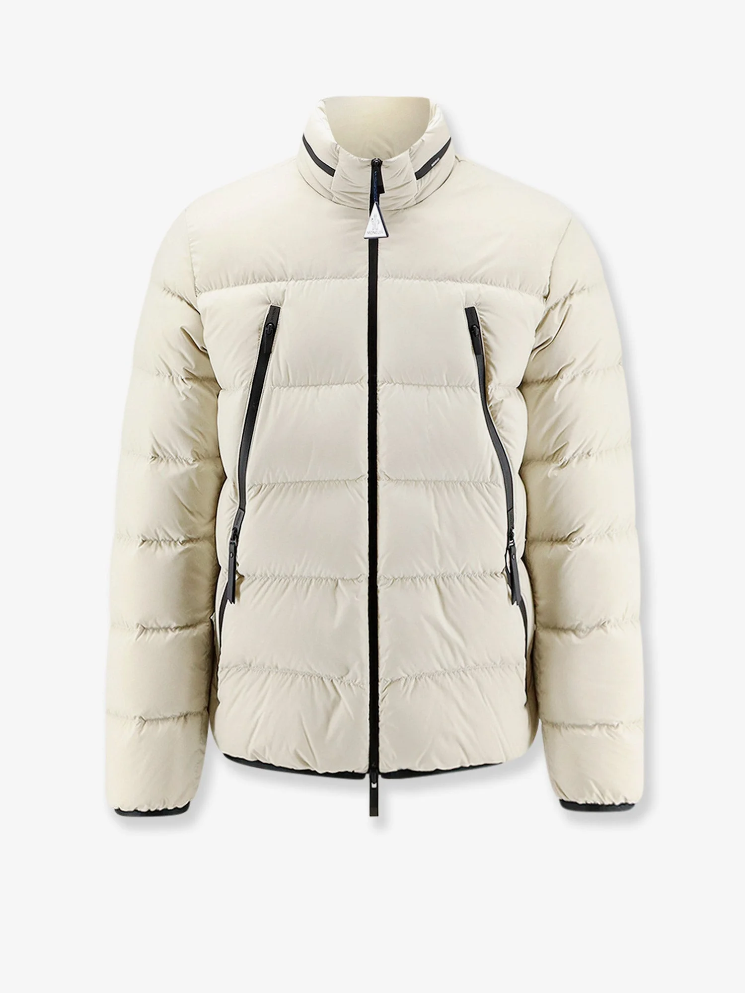 Moncler Dalalven Nylon Down Jacket With Contrasting Profiles - 1