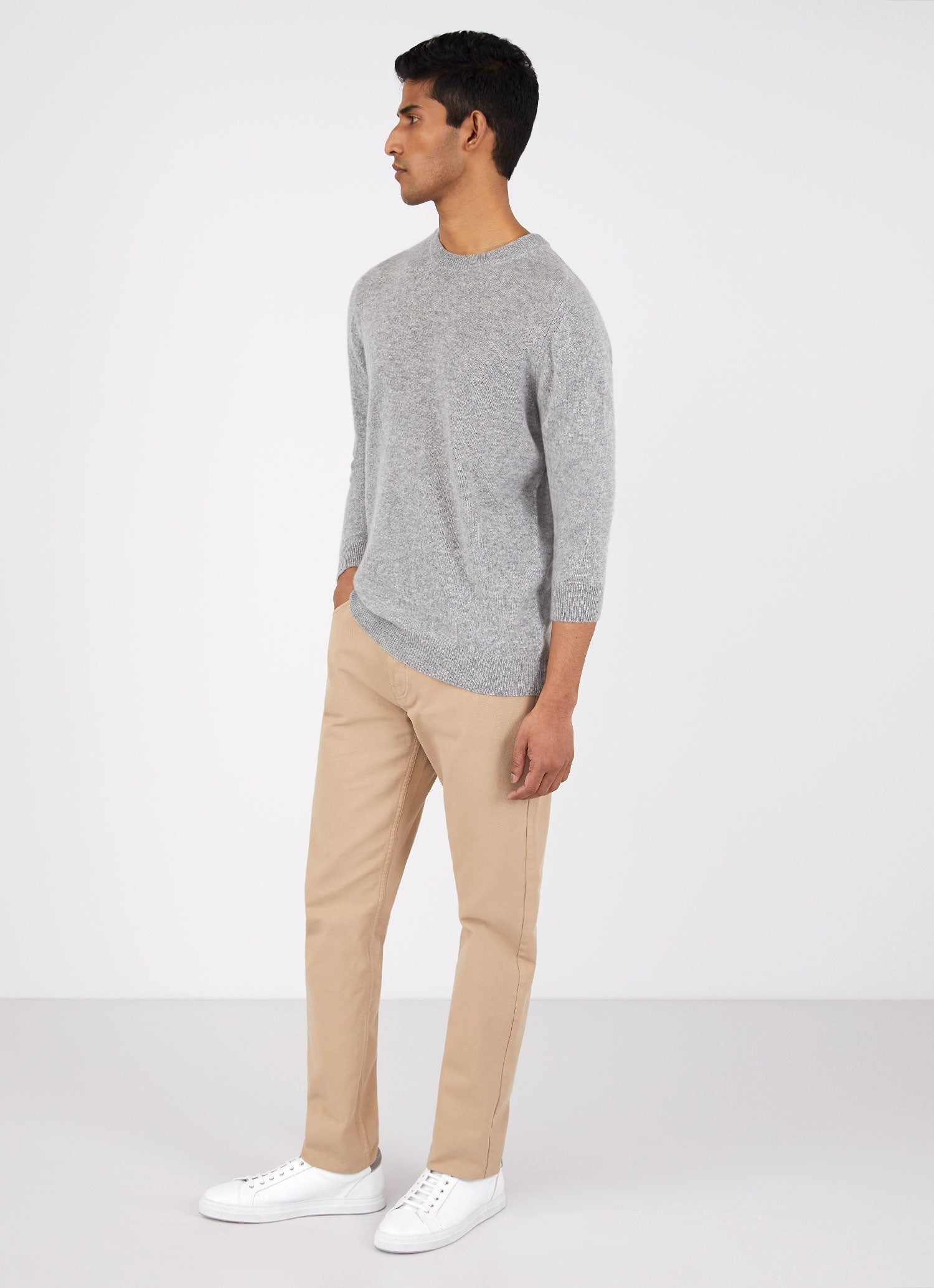 Cashmere Crew Neck Jumper - 3