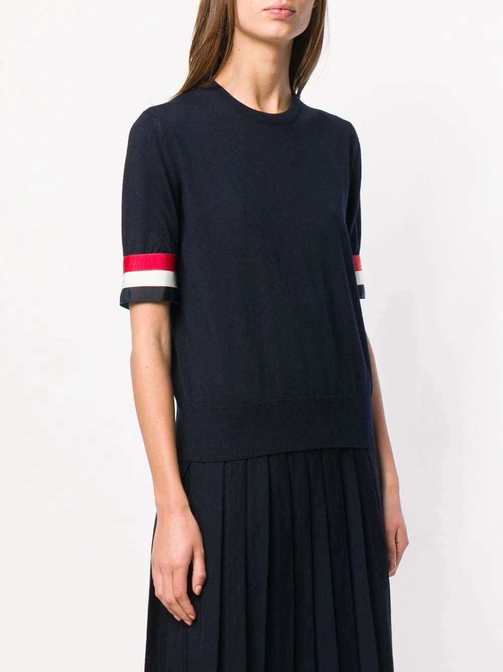 Rwb Cuff Fine Merino Tee - 5