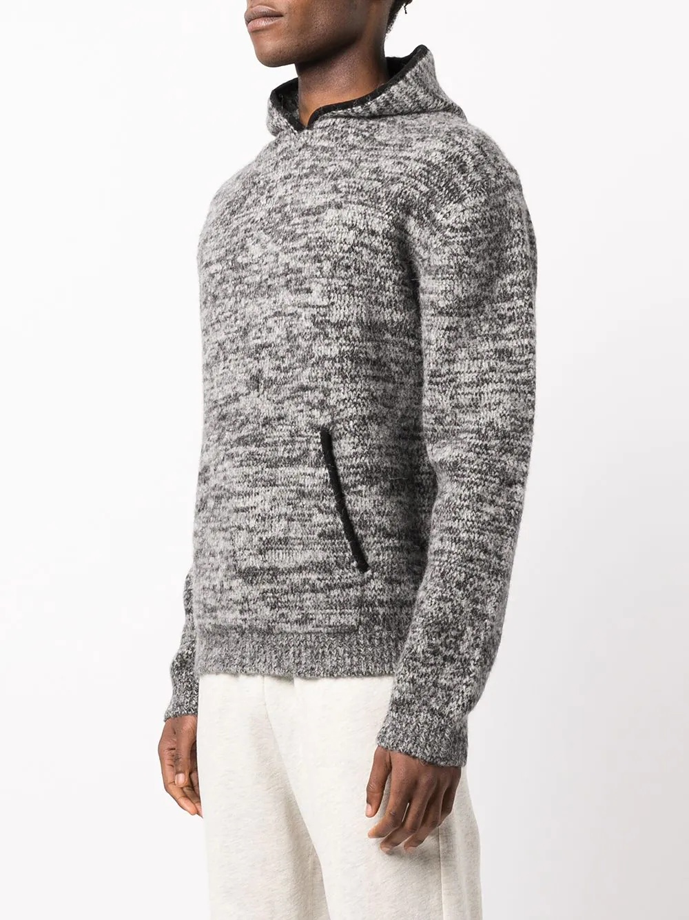 andres knitted hoodie - 3