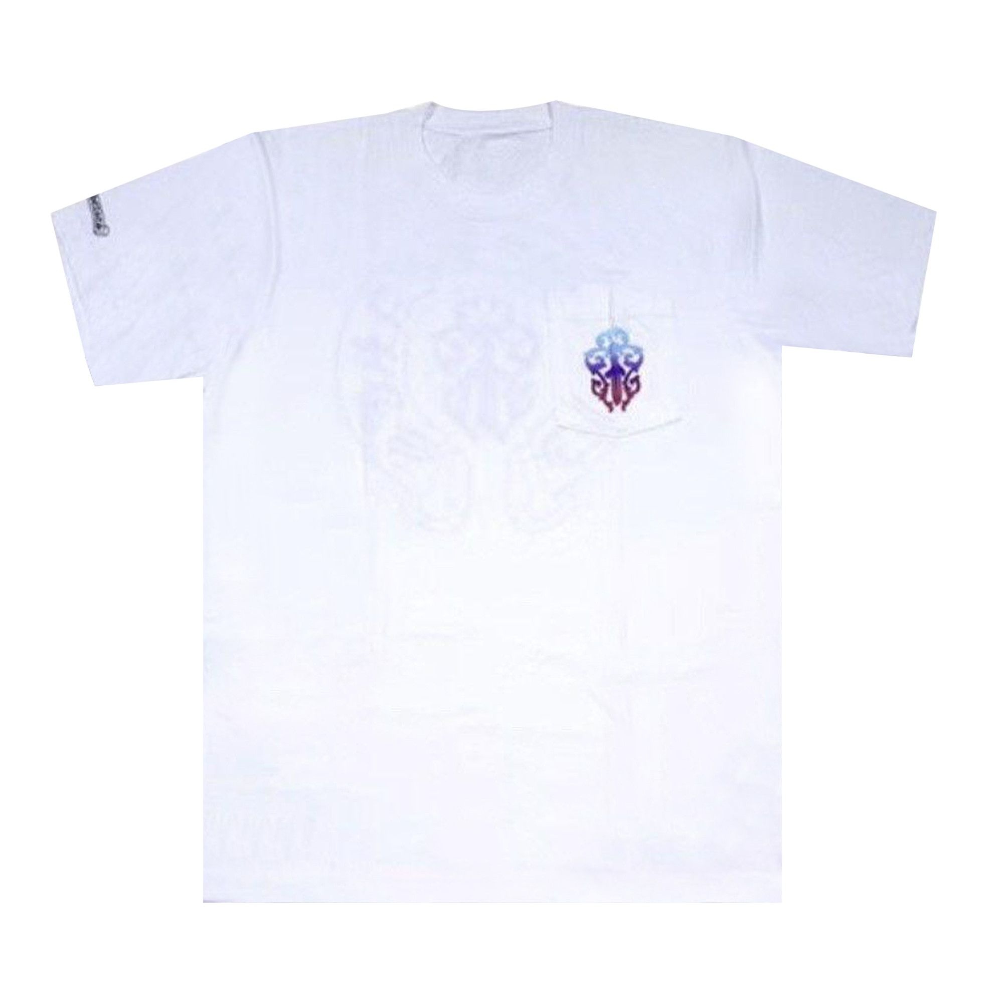 Chrome Hearts Gradient Dagger Motif Pocket Tee 'White' - 1