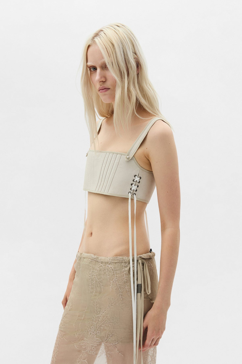 Ann Demeulemeester Anke Mini Bustier Top outlook