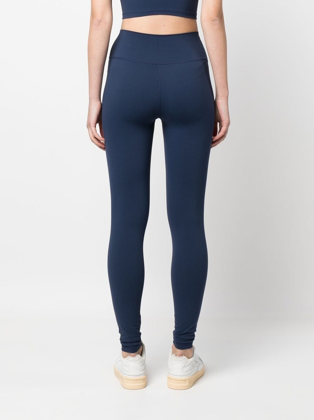 logo-print detail leggings - 4