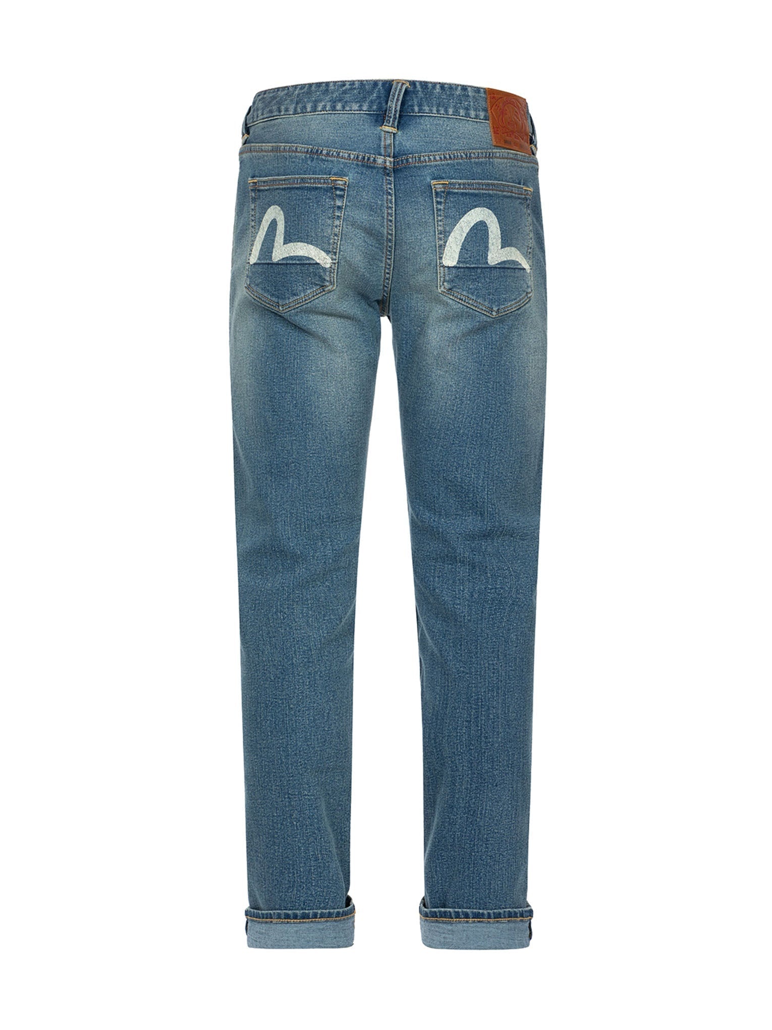 Seagull Print Flex Skinny Denim Jeans #2028 - 14