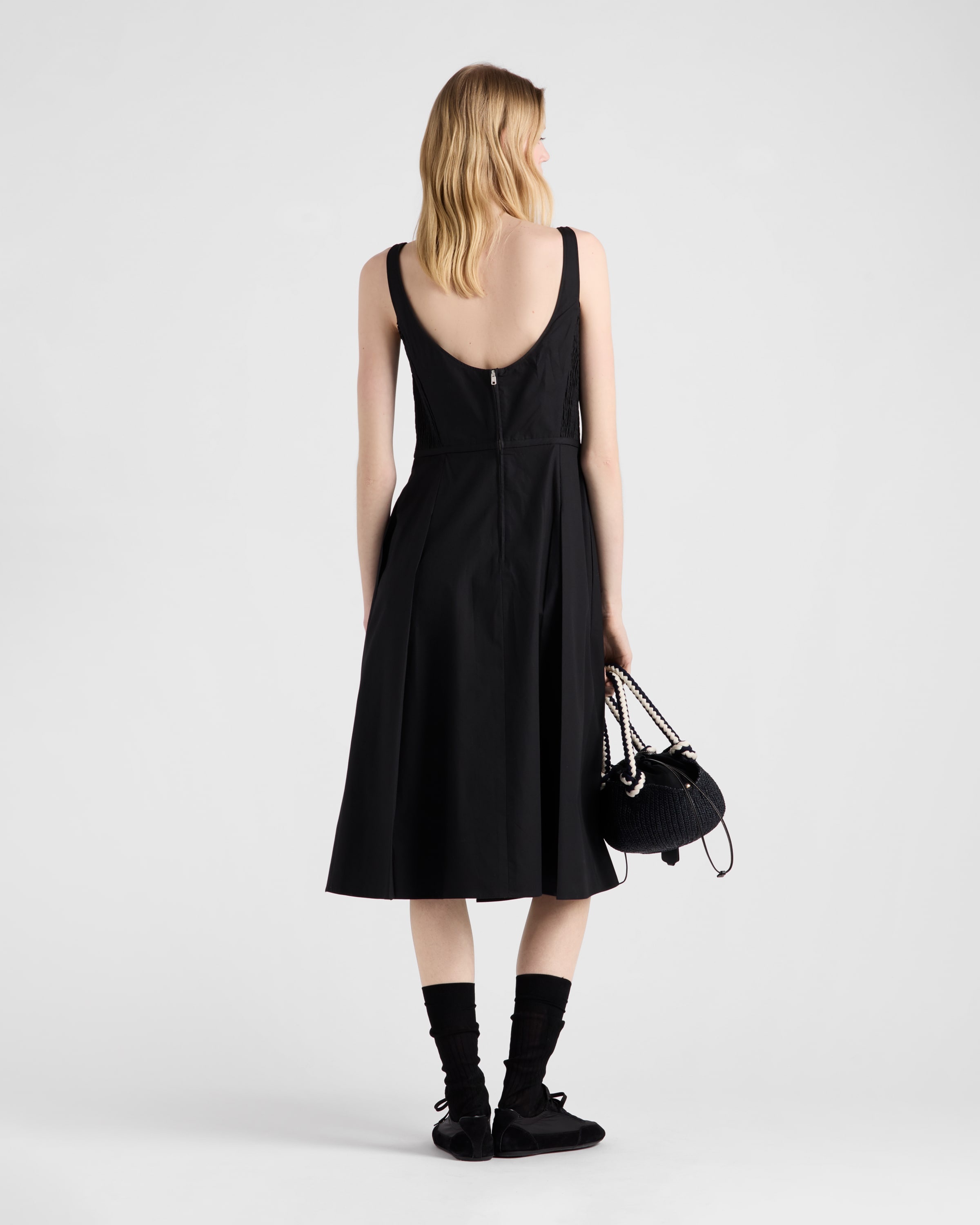 Cotton canvas dress - 5