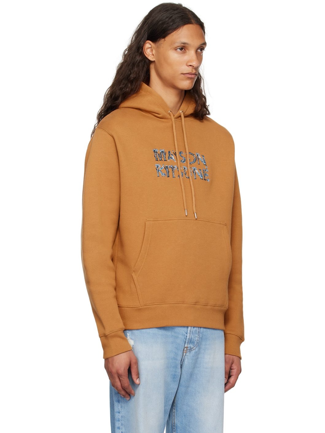 Orange Woodland Alphabet Comfort Hoodie - 2