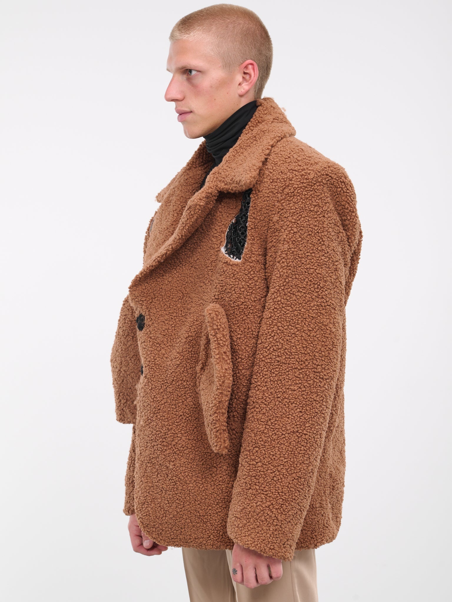 Teddy Cut-Out Jacket - 2