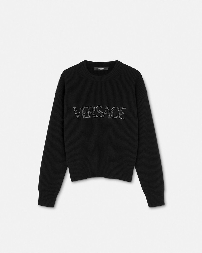 Cielo Stellato 로고 캐시미어 Knit 스웨터 1