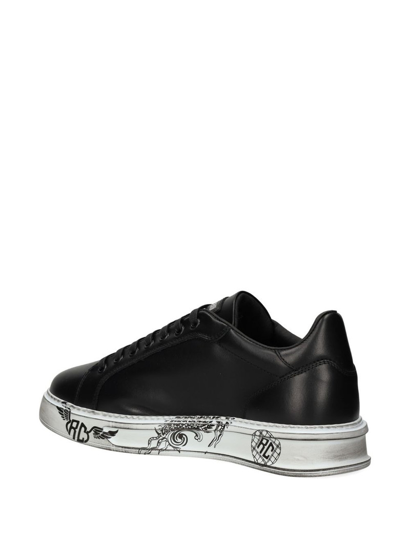 logo-embellished sneakers 4
