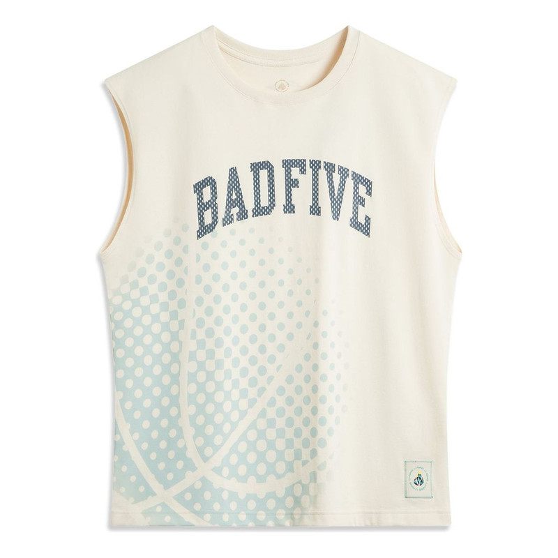 Li-Ning BadFive Graphic Basketball Tank 'Beige' AVSU779-1 - 1