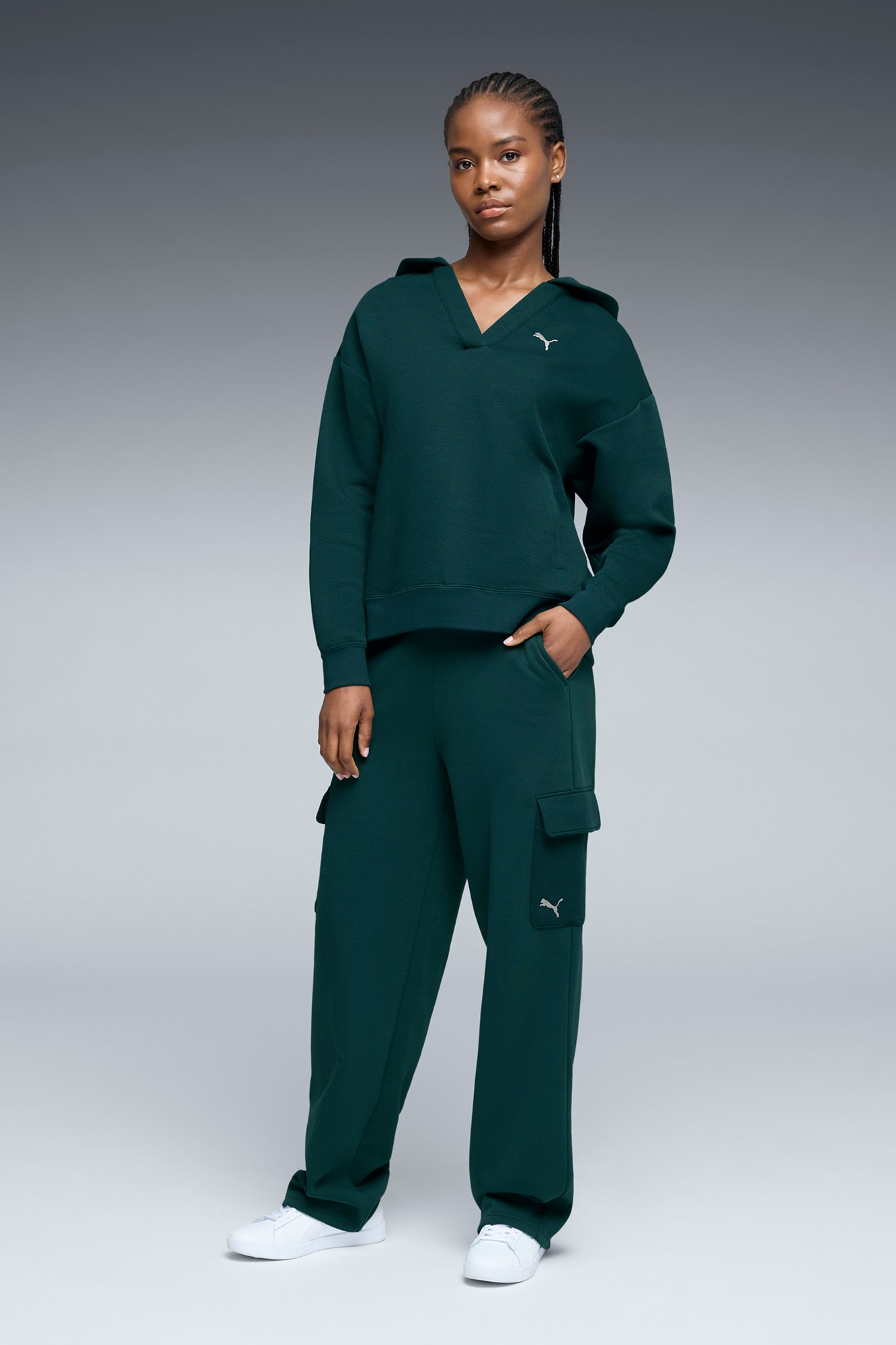PUMA Elevated Essentials Women's Straight Leg Cargo Pants - 5