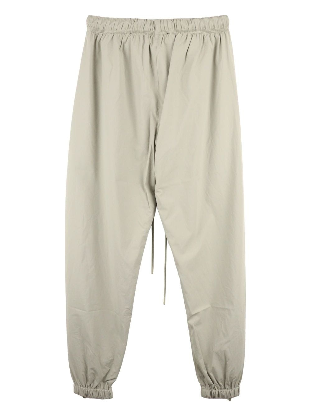 drawstring canvas track pants - 2