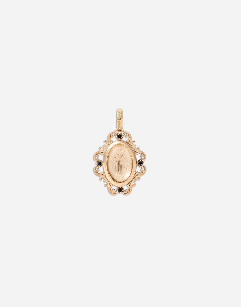 Devotion yellow gold charm 1