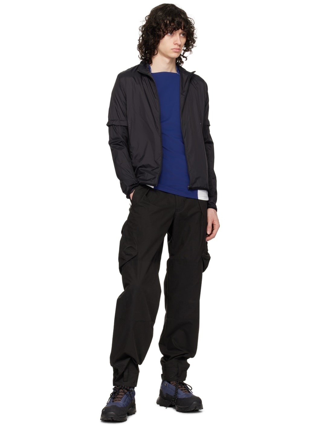 Black Military Cargo Pants - 4