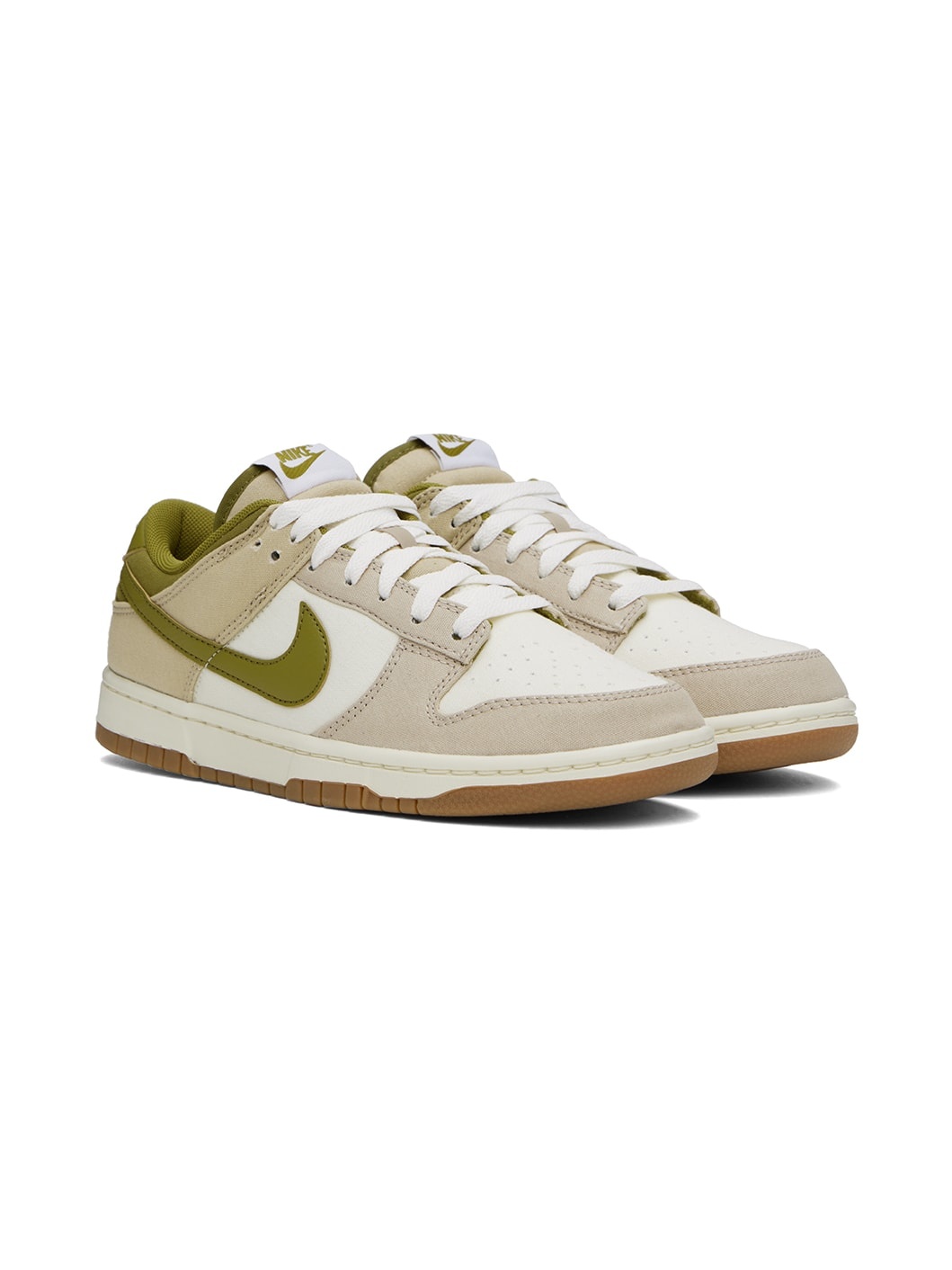 Beige Dunk Low Sneakers - 4