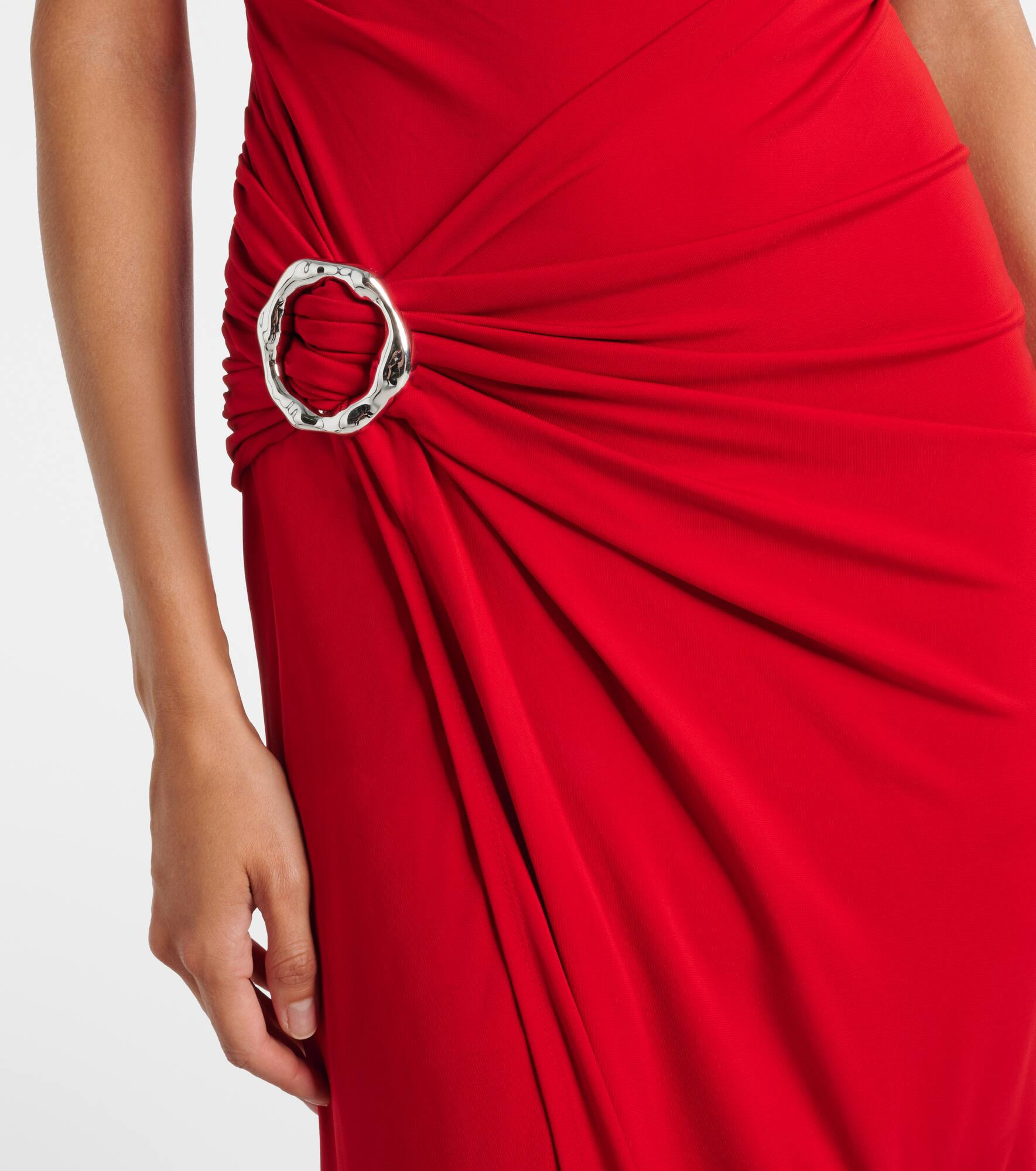 Blain gathered jersey gown - 5
