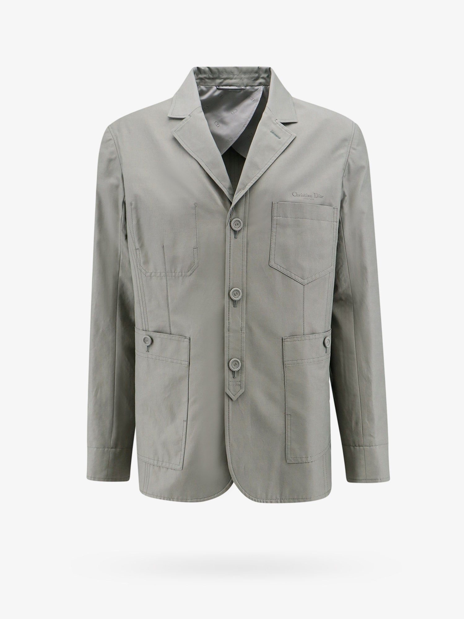 Dior Man Blazer Man Grey Blazers E Vests - 1