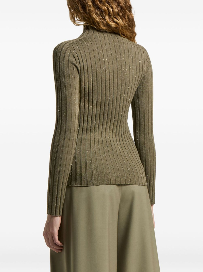 long-sleeves glitter-detaill pullover 3