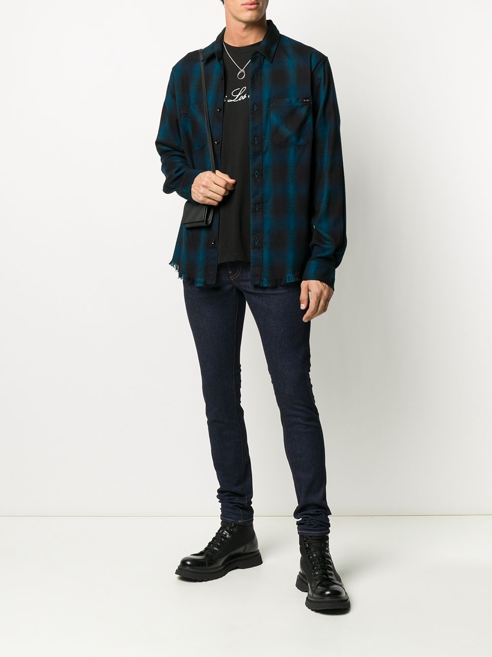 Core Shadow plaid shirt - 2