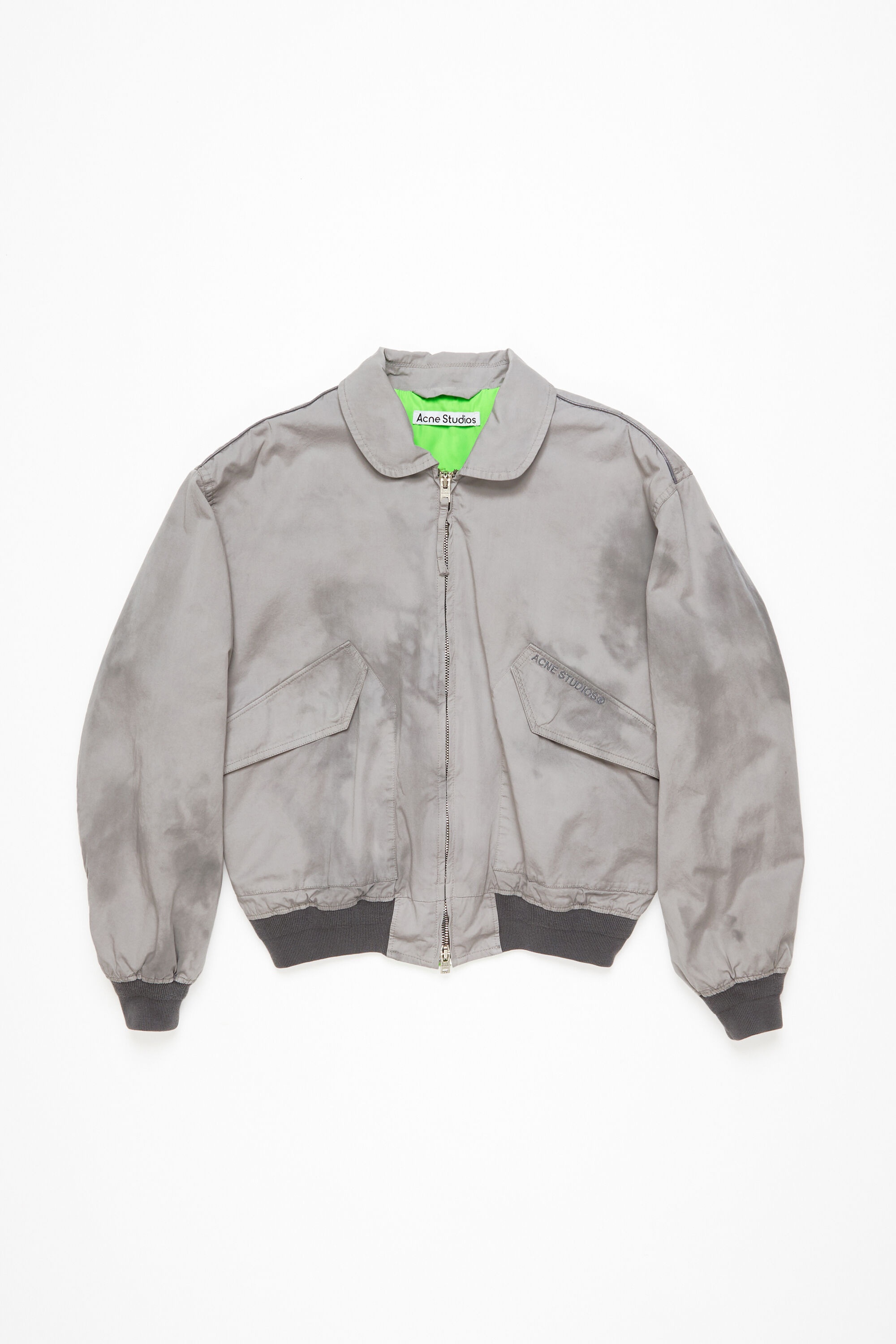 Bomber jacket - Mid Grey - 1