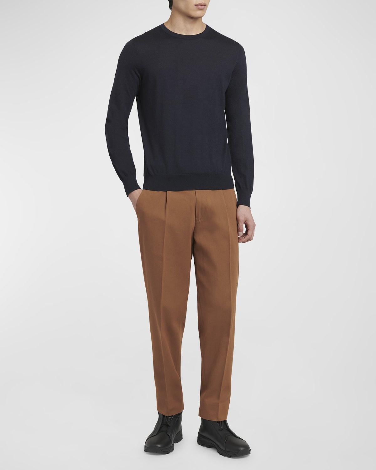Men's Cashmere Crewneck Sweater - 2