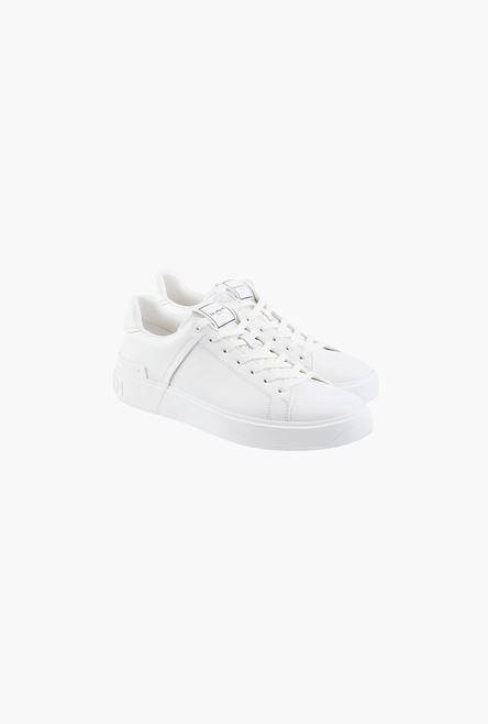 Smooth white leather B-Court sneakers - 2