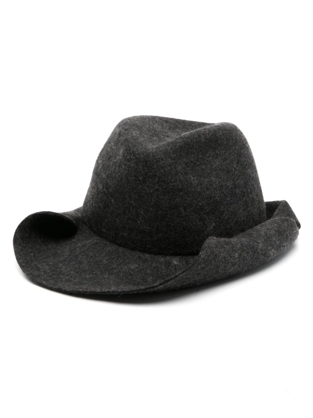 rolled-brim hat - 1