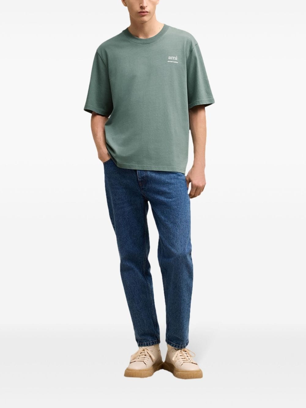 logo-print T-shirt - 3