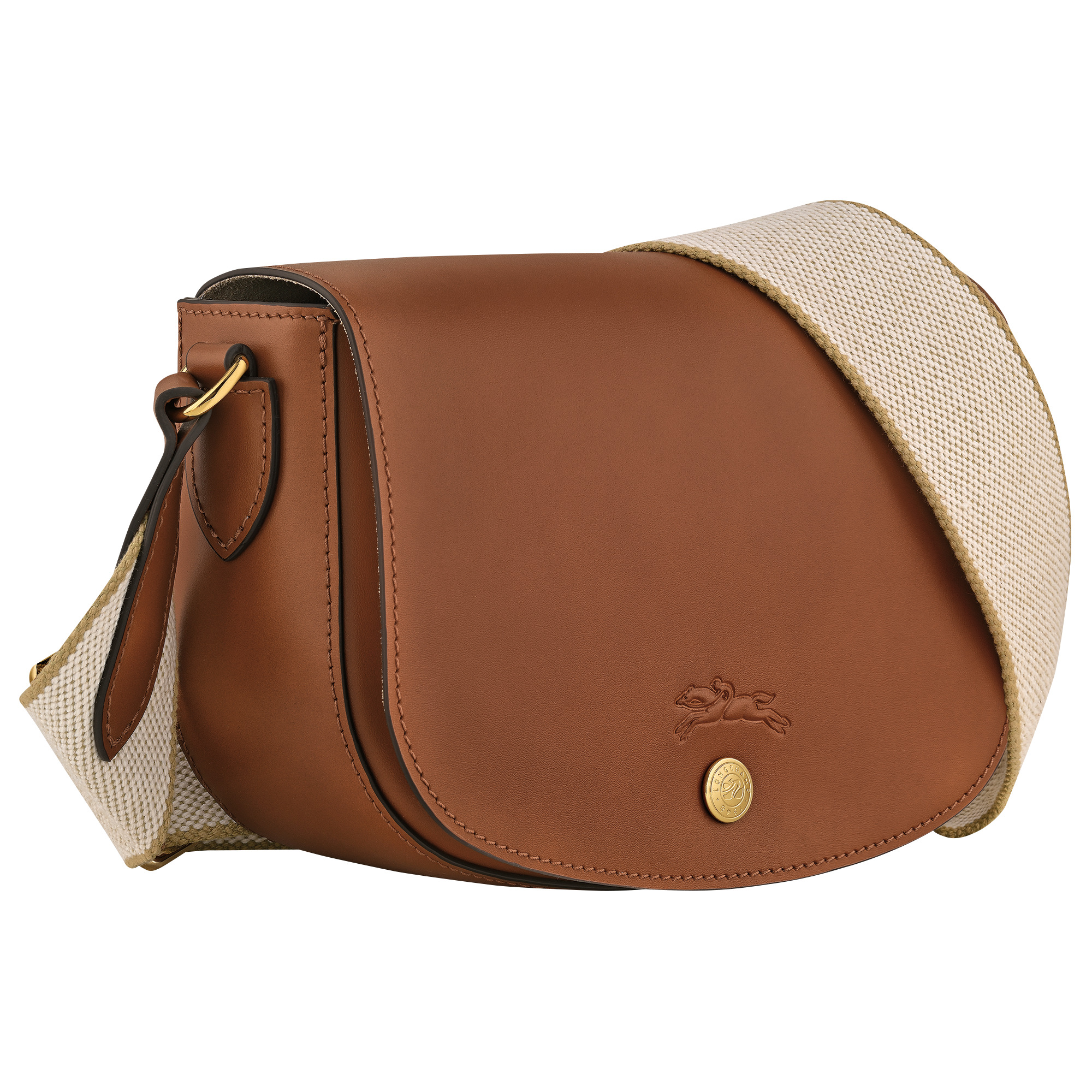 Épure S Crossbody bag Cognac - Leather - 3