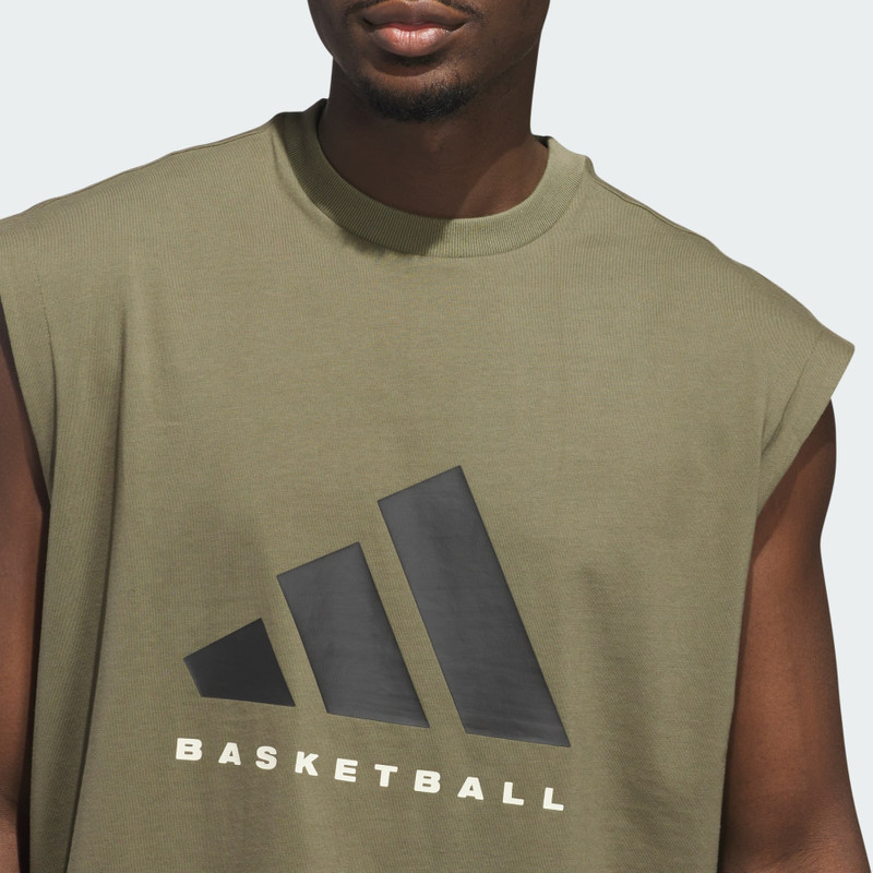 adidas Basketball Sleeveless Tee (Gender Neutral) 5