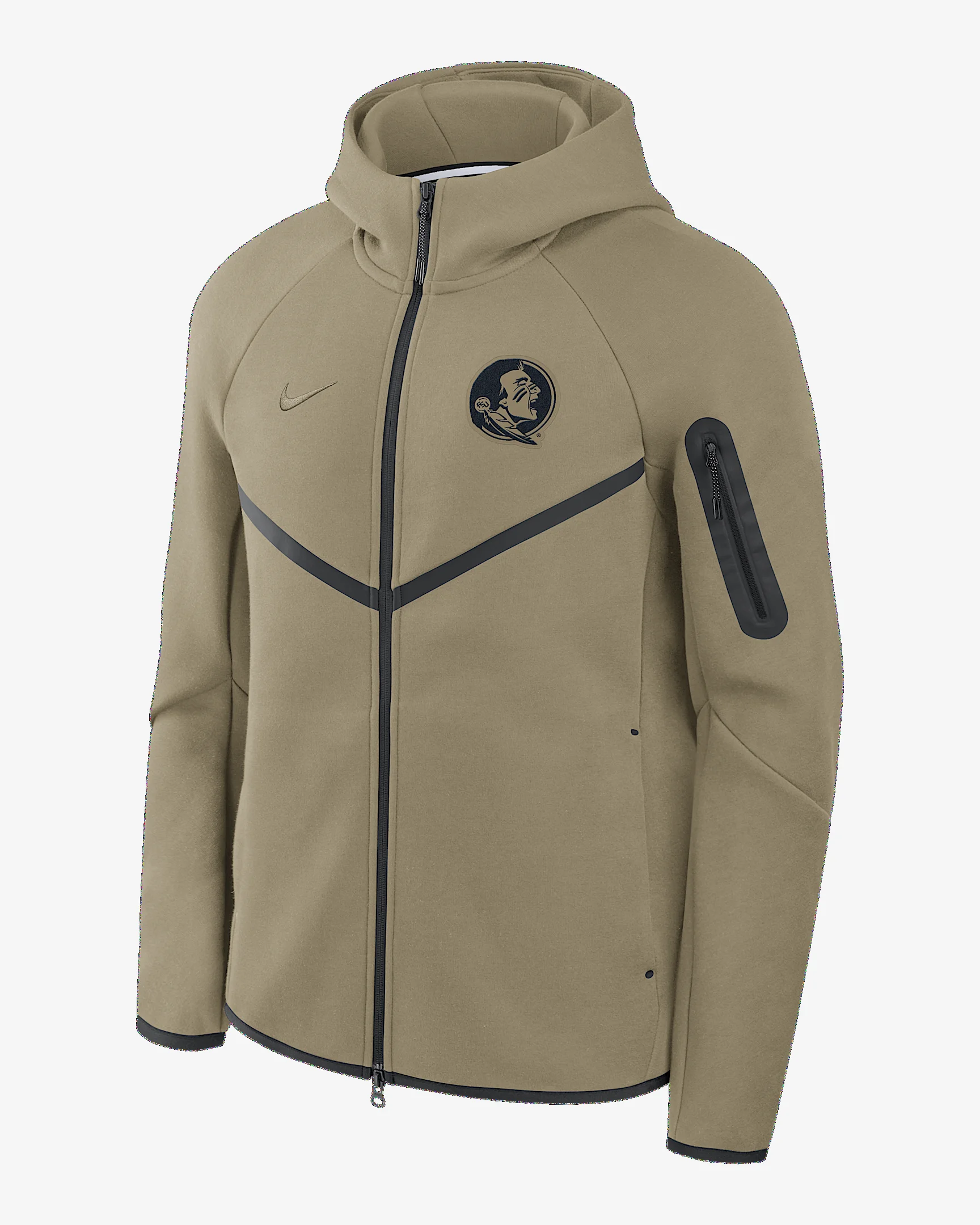 Florida State Tech Fleece Windrunner Men's Nike College Full-Zip Hooded Jacket - 1