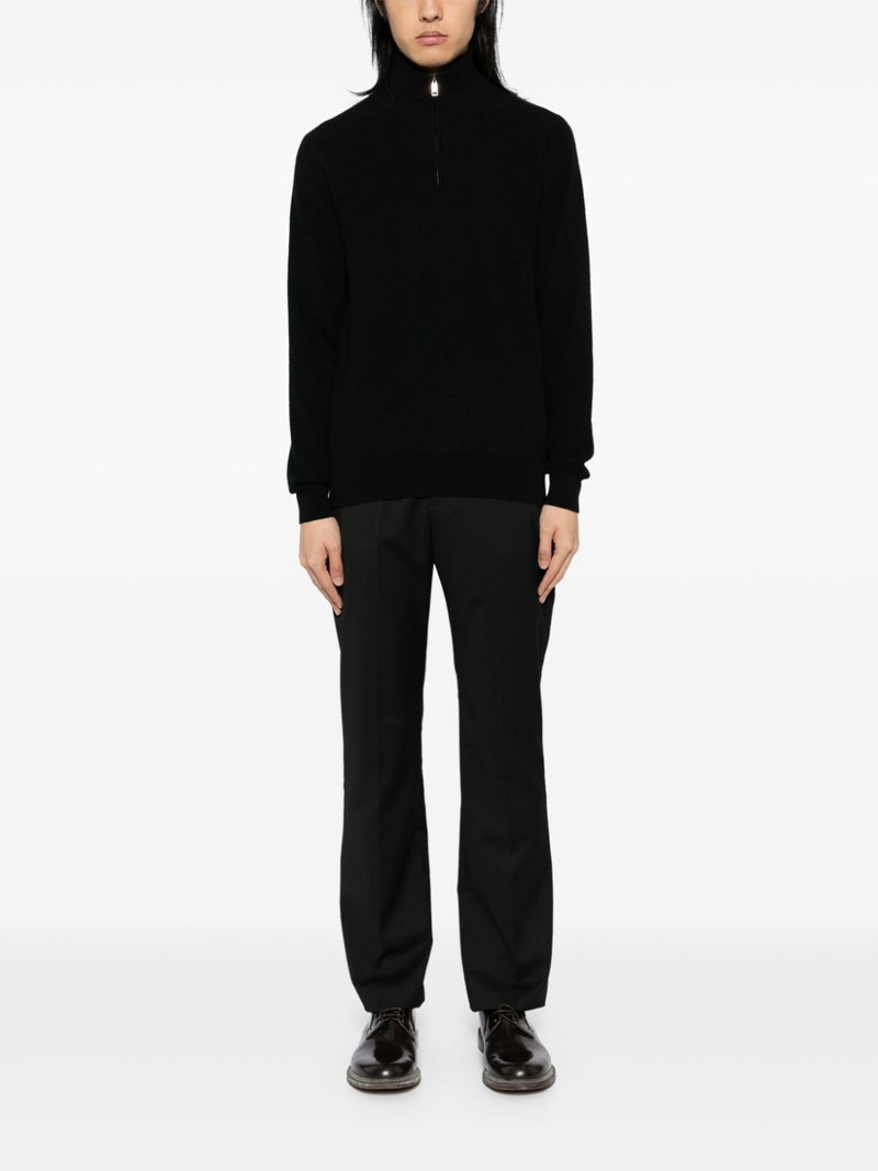 Brioni half-zip jumper outlook