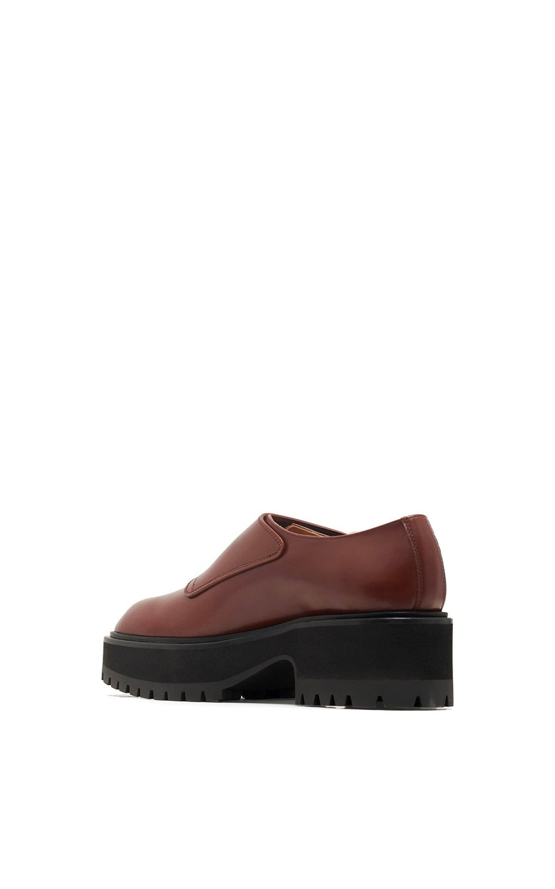 GABRIELA HEARST Nash Shoe in Burnt Sienna Leather outlook