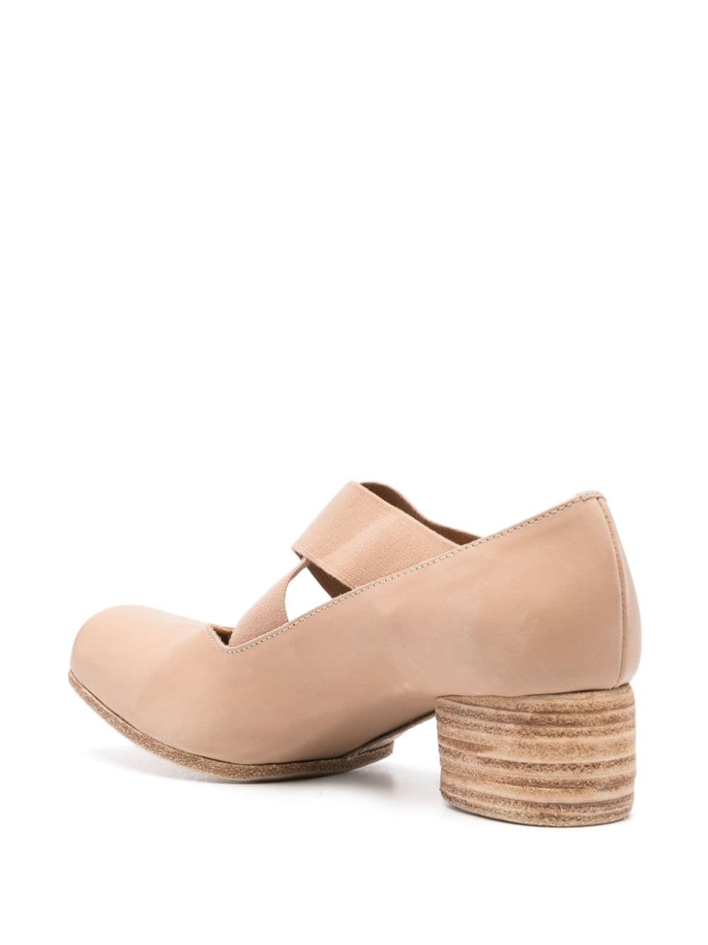 50mm leather pumps - 3