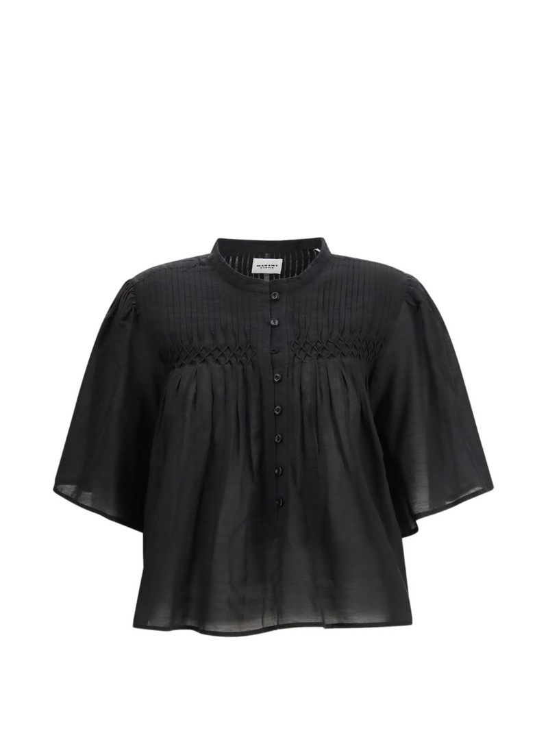 pleated buttoned shirt 1