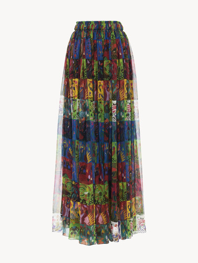 Chloé RUCHED LONG SKIRT outlook