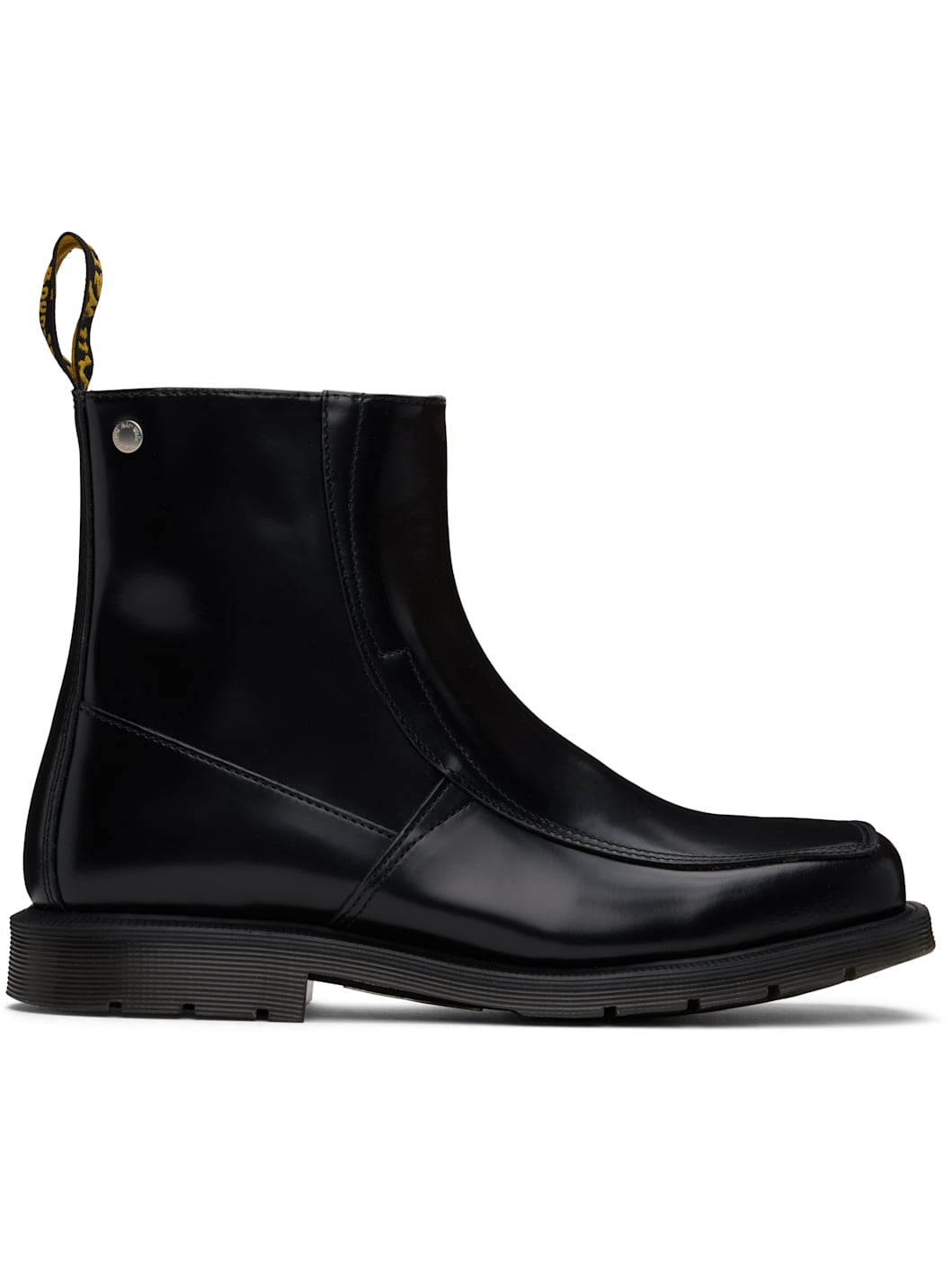 Black Durrow Zip Boots - 1