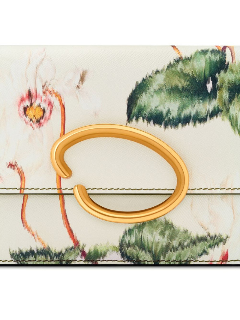 mini floral-print clutch bag 5